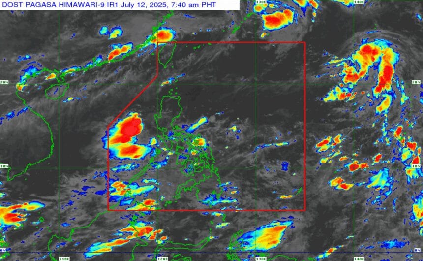 Habagat seen to bring rain in most parts of PH on Saturday