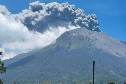 Kanlaon's sulfur dioxide emissions nearly triple to 6,702 tons