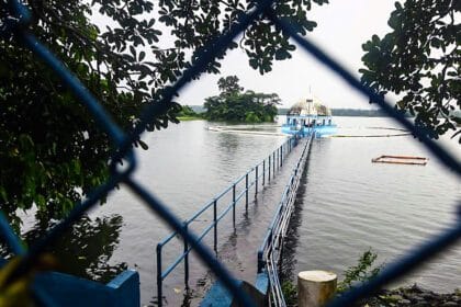 La Mesa Dam overflows, to affect low-lying areas
