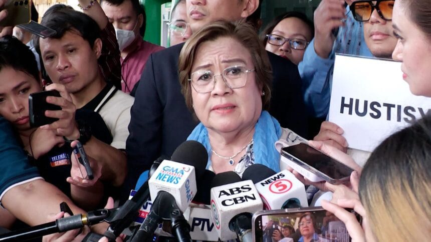 Leila De Lima says it was she who was subjected to `witch-hunt'