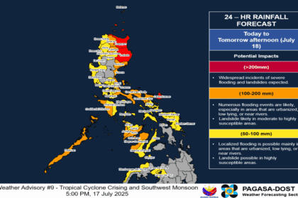 Luzon, Visayas to experience torrential rain due to Crising, habagat