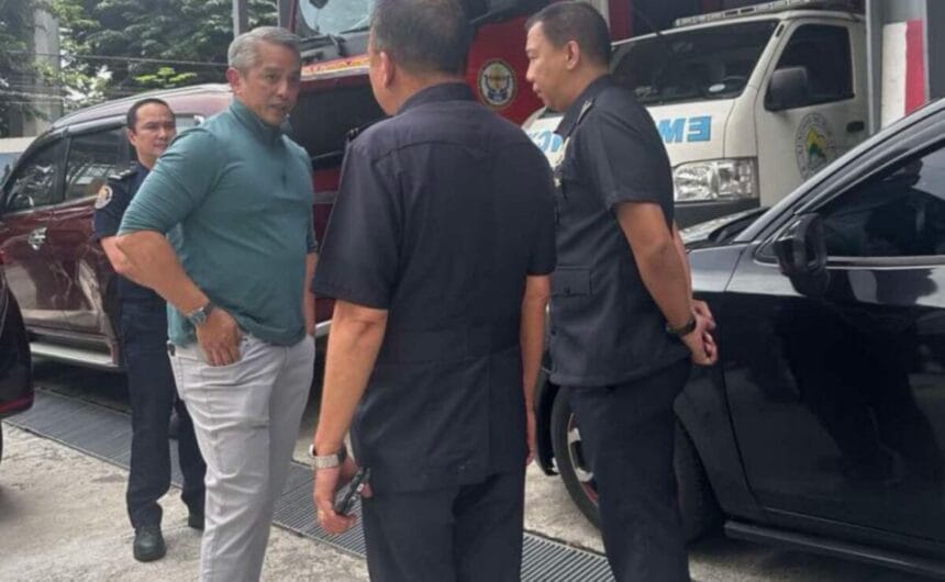 Makati fire station officials sacked over vehicles blocking truck bay