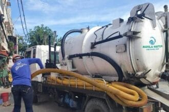 Manila Water intensifies desludging drive to prevent health risks