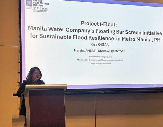 Manila Water’s Project i-Float gets global recognition