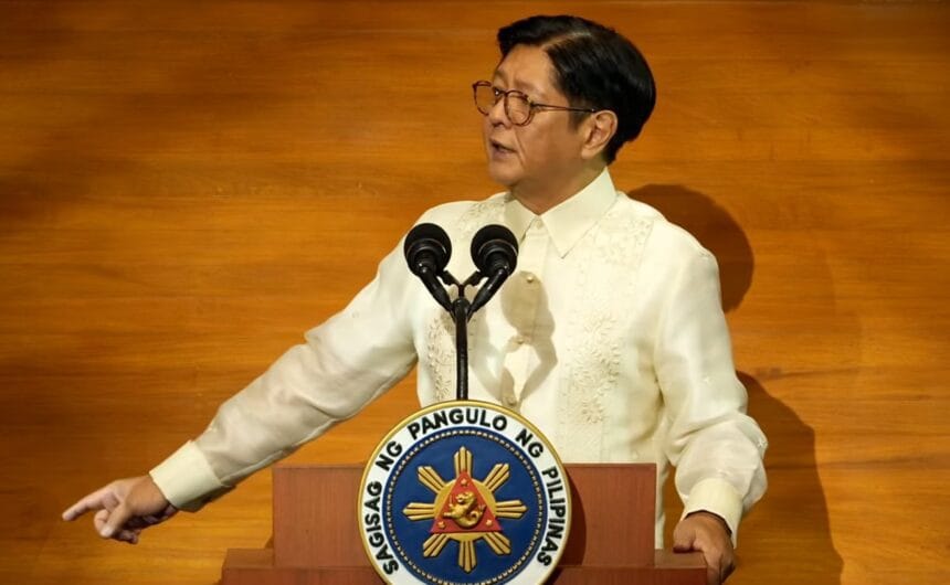 Marcos' Sona opening salvo: Set aside political dispute
