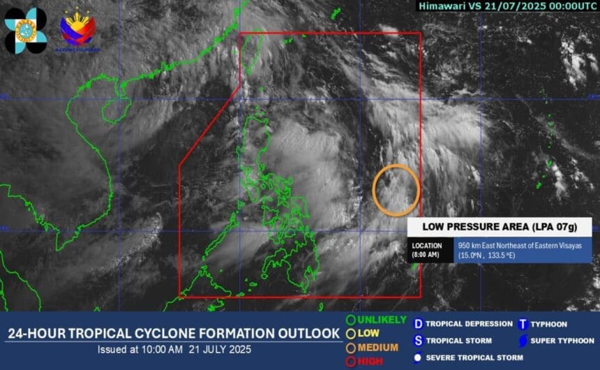 New LPA has 'medium' chance of becoming tropical depression