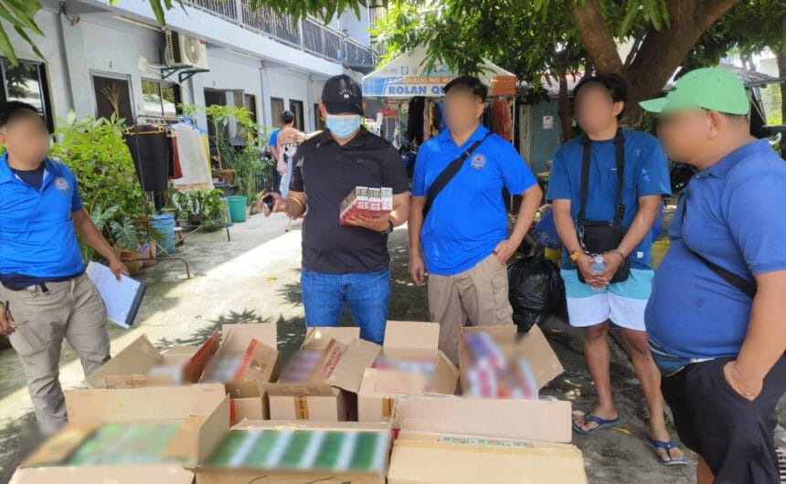 P1.36M cigarettes seized for alleged trademark infringement in QC