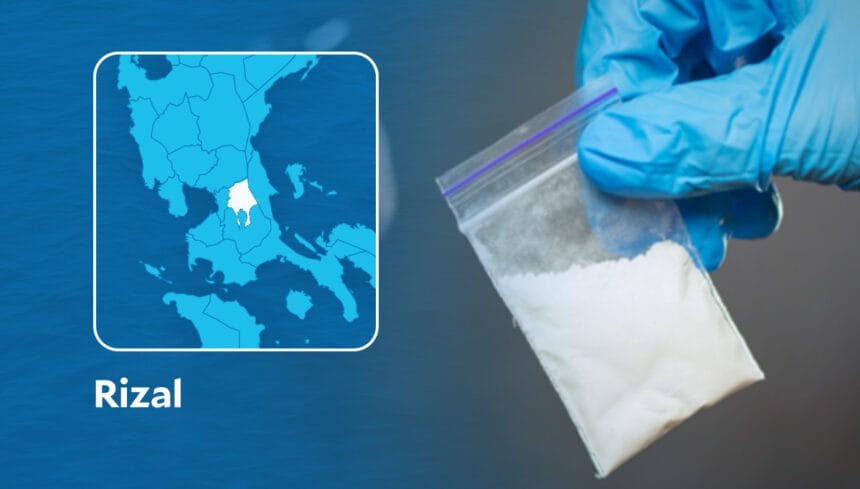 P1.6M shabu, gun seized from 3 drug suspects in Rizal