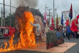 PNP on arresting Sona rallyists who burn effigies: We'll see