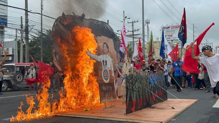 PNP on arresting Sona rallyists who burn effigies: We'll see