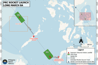 Palawan, Zamboanga folks warned of Chinese rocket debris