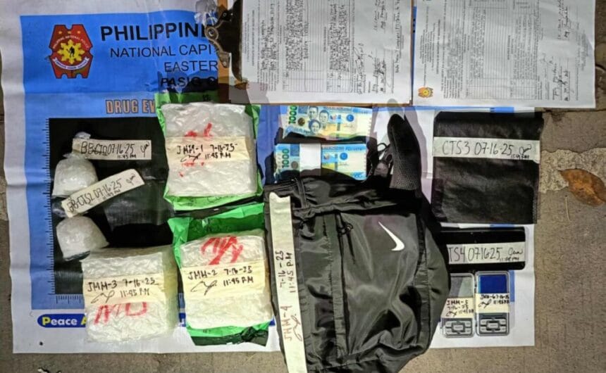 Pasig buy-bust yields P21.76M worth of shabu, 1 arrest -- police