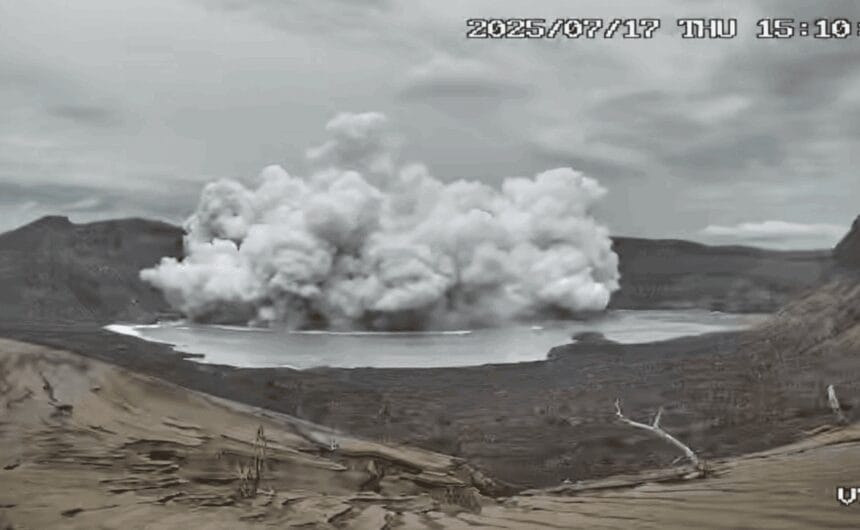 Phivolcs logs minor phreatic eruption at Taal Volcano