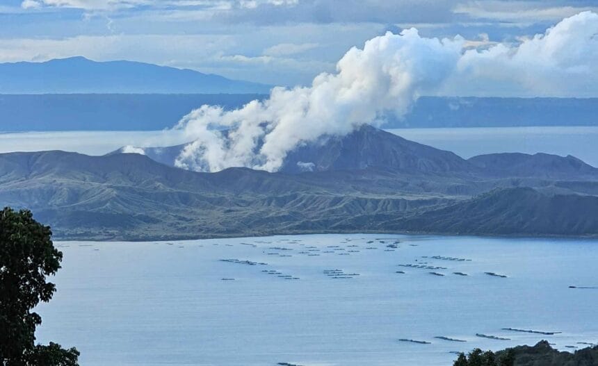 Phivolcs warns of increased seismic activity from Taal Volcano