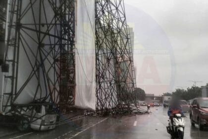 QC gov’t vows to go after those at fault for billboard collapse