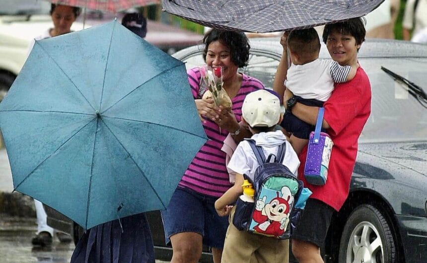 Rain showers, thunderstorms in Metro Manila, 9 Luzon areas