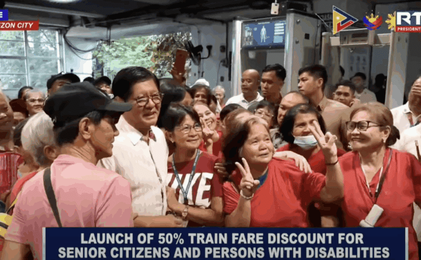 Senior citizens, PWDs get 50% fare discount on LRT, MRT