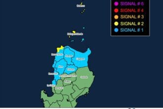 Signal No. 2 still up in 3 areas as STS Crising exits PAR