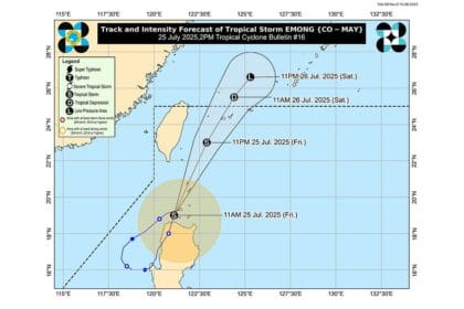 Storm Emong weakens, weekend 'habagat' rains still expected