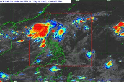 TS Bising to bring rain Sunday; may exit, re-enter PAR Monday