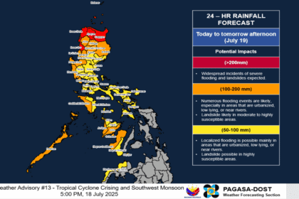 TS Crising maintains strength, may make landfall in Babuyan Is.