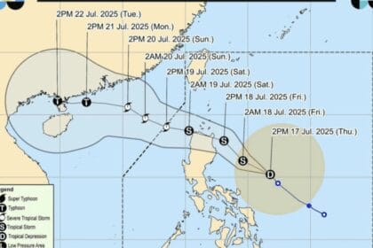 TS Crising slightly intensifies; Signal No. 2 up in 10 Luzon areas