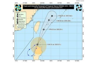 TS Emong moves closer to Batanes; Signal No. 2 still up