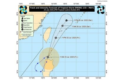 TS Emong moves closer to Batanes; Signal No. 2 still up