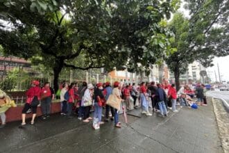 Thinner, less festive pro-Marcos street crowd at 2025 Sona