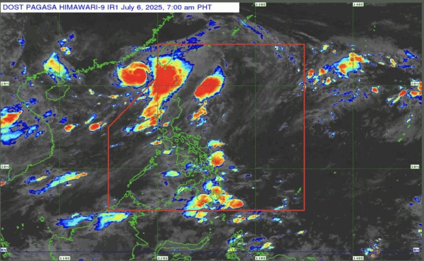 Typhoon Bising heading out; Batanes under wind signal No. 1