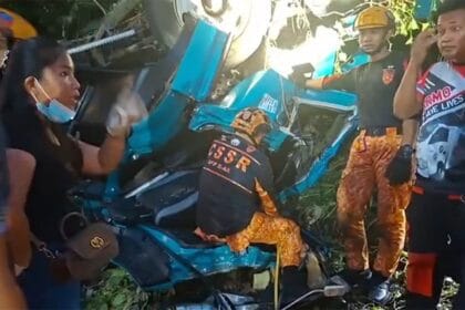 3 dead after truck fell into ravine in Zamboanga del Sur town