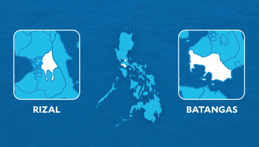 4 drug suspects yield P1.7 million worth of shabu in Rizal, Batangas