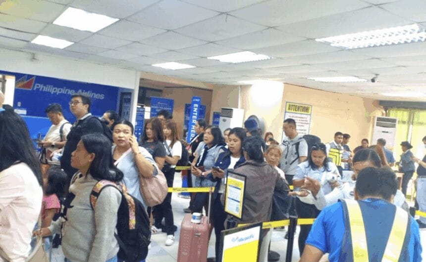 Canceled flights on August 22 due to TD Isang