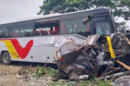 Couple killed as bus rams canteen, parked vehicle in Nueva Ecija