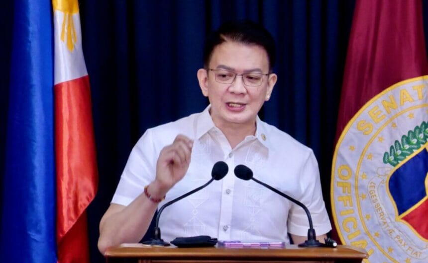 Escudero wants public officials, relatives DQ'd from gov't projects