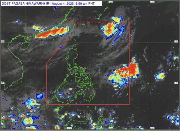 Fair, warm Monday weather expected due to 'habagat’ break