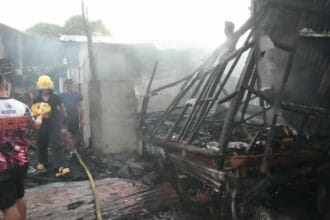 Fire razes 14 houses in Calbayog City