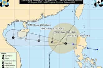 Isang develops into a tropical storm before leaving PAR Saturday