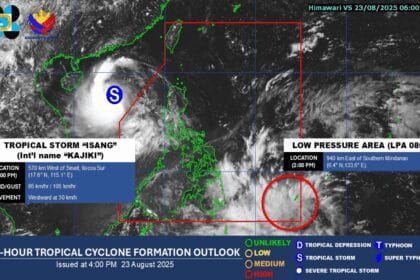 LPA within PAR now has ‘high’ chance of becoming TD