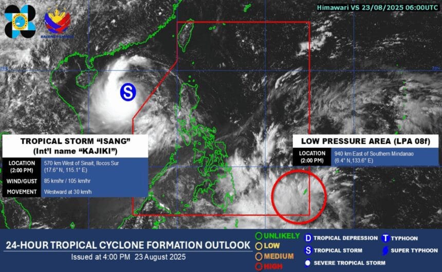 LPA within PAR now has ‘high’ chance of becoming TD