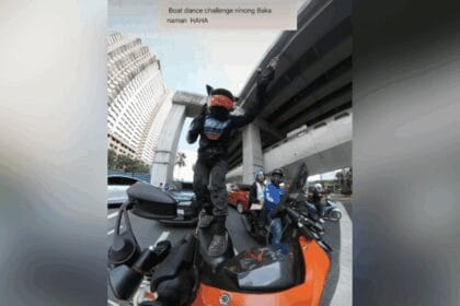 LTO suspends moto vlogger’s license over viral dancing stunt