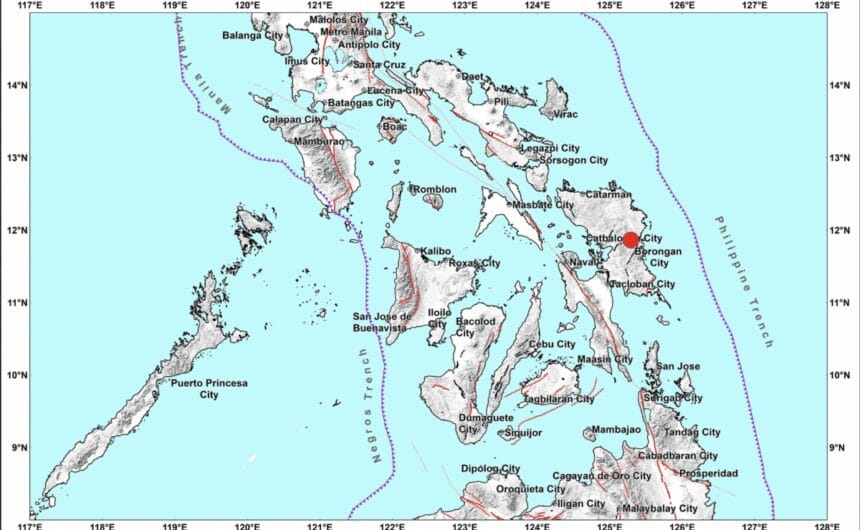 Magnitude 4.2 earthquake rocks Eastern Samar