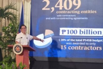 Marcos bares 15 contractors bag P100B flood control deals: 'Disturbing'
