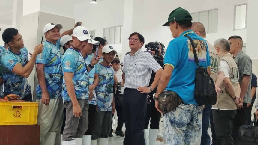 Marcos inaugurates rehabilitated fish port complex in Iloilo City