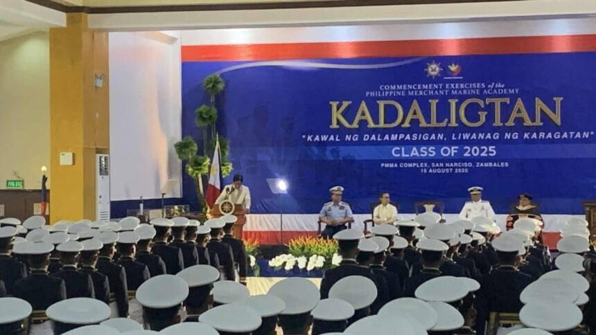 Marcos leads PMMA class 2025 graduation rites in Zambales