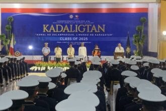 Marcos vows stronger maritime training; honors PMMA class of 2025