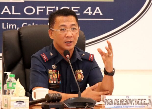 Nartatez formally assumes post as PNP chief, replacing Torre