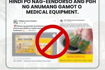 PGH warns vs fake FB pages endorsing medicines