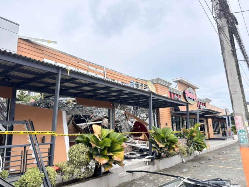 Restaurant blast triggers power outage in Tagbilaran City