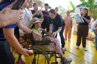 Rice, blankets distributed to Marikina families hit by floods